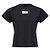 Maison Martin Margiela Numeric Baumwoll-T-Shirt Schwarz