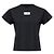 Maison Martin Margiela Numeric Baumwoll-T-Shirt Schwarz - Ansicht 4