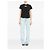 Maison Martin Margiela Numeric Baumwoll-T-Shirt Schwarz - Ansicht 5