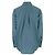 Fendi Camicia in popeline di seta Blu - vista 5