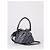 Fendi Piccola borsa baguette in denim Blu - vista 6