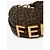 Fendi Mini borsa hobo in jacquard Graphy FF Marrone - vista 7