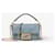 Fendi Mini Borsa Baguette Blu  - vista 4