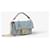Fendi Mini Borsa Baguette Blu  - vista 5