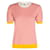 Fendi Suéter de algodão e seda Rosa  - vista 1