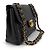 Chanel Borsa a tracolla Large Classic in agnello con logo Big CC Nero - vista 6