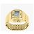 Maison Martin Margiela Relógio de anel digital Timex em metal Dourado - vista 6