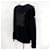 Moncler Sweatshirt mit Logo-Patch Schwarz  - Ansicht 3