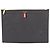 Thom Browne Pochette à rayures grise Taille M Marron