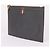 Thom Browne Pochette à rayures grise Taille M Marron - vue 3