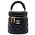 Chanel Vanity Kosmetiktasche mit Tragegriff Schwarz
