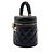 Chanel Vanity Kosmetiktasche mit Tragegriff Schwarz - Ansicht 2