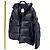 Moncler Hooded Down Jacket Navy Blue - view 4