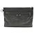 Balenciaga Clutch Medium Classic Motor Clip Grigio Marrone