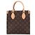 Louis Vuitton Borsa a tracolla Monogram Sac Plat BB Nero - vista 3