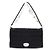 Miu Miu Clutch e borsa a tracolla in nappa trapuntata con catena di cristalli Nero