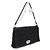 Miu Miu Clutch e borsa a tracolla in nappa trapuntata con catena di cristalli Nero - vista 2