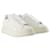 Alexander Mcqueen Sneakers Oversized Bianco - vista 5