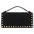 Valentino Borsa a tracolla con catena Rockstud Nero