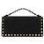 Valentino Borsa a tracolla con catena Rockstud Nero - vista 4
