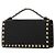 Valentino Borsa a tracolla con catena Rockstud Nero - vista 5