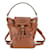 Miu Miu Mini mochila de couro Marrom  - vista 1