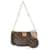 Miu Miu Mini mochila de couro Marrom  - vista 2