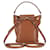 Miu Miu Mini mochila de couro Marrom  - vista 8