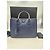 Prada Borsa Tote e Borsa a Spalla Saffiano Lux Blue - vista 5