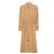 Fendi Abito midi in seta con cintura a corda Arancione