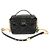 Borsa Caro Dior Nera Macro Cannage in pelle di vitello Nero