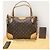 Louis Vuitton Borsa a tracolla Tote Elastella in Monogram Canvas Marrone - vista 7