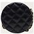 Chanel Borsa a tracolla rotonda con croce running e catena dorata in pelle di agnello nera Nero - vista 5