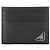 Prada Saffiano Triangle Card Holder Black - view 8