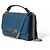Chanel Borsa a tracolla media Label Click con manico superiore e patta Blu - vista 2