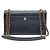 Chanel Borsa a tracolla con catena in pelle di vitello Blu - vista 3