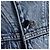 Louis Vuitton Denim-Jacke Blau - Ansicht 4