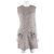 Vestido sin mangas de tweed Louis Vuitton Multicolor