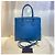 Prada Tote e borsa a tracolla Saffiano Lux Papaya Blu - vista 2