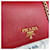 Prada Borsa a tracolla Saffiano Lux Chain Rosso - vista 3