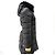 Prada Langer gesteppter Daunenmantel aus Re-Nylon mit Triangle-Logo Braun - Ansicht 5