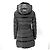 Prada Langer gesteppter Daunenmantel aus Re-Nylon mit Triangle-Logo Braun - Ansicht 6