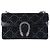 Gucci Piccola borsa a tracolla Dionysus in velluto con catena Nero