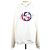 Gucci Kapuzenpullover aus Baumwolljersey Off White XL Weiß