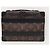 Louis Vuitton Borsa Messenger Soft Trunk con Manico Monogram Marrone - vista 2