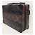 Louis Vuitton Borsa Messenger Soft Trunk con Manico Monogram Marrone - vista 3