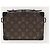 Louis Vuitton Borsa Messenger Soft Trunk con Manico Monogram Marrone - vista 6