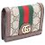 Gucci Tarjetero Ophidia GG Supreme Castaño - vista 2
