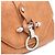 Givenchy Borsa a tracolla e borsa a spalla Obsedia in pelle di agnello argento Marrone - vista 14