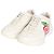 Gucci Sneakers con logo Apple in ottone Bianco